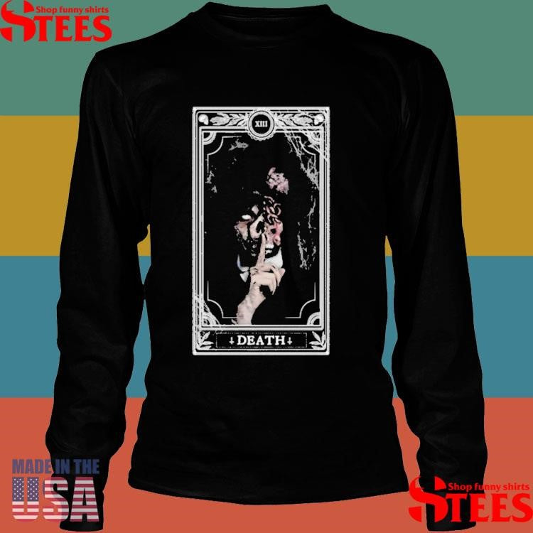 Wednesday Addams Death Tarot Card Xiii Gothic T-shirt