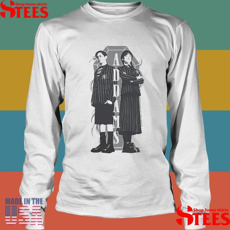 Wednesday Addams Siblings T-shirts