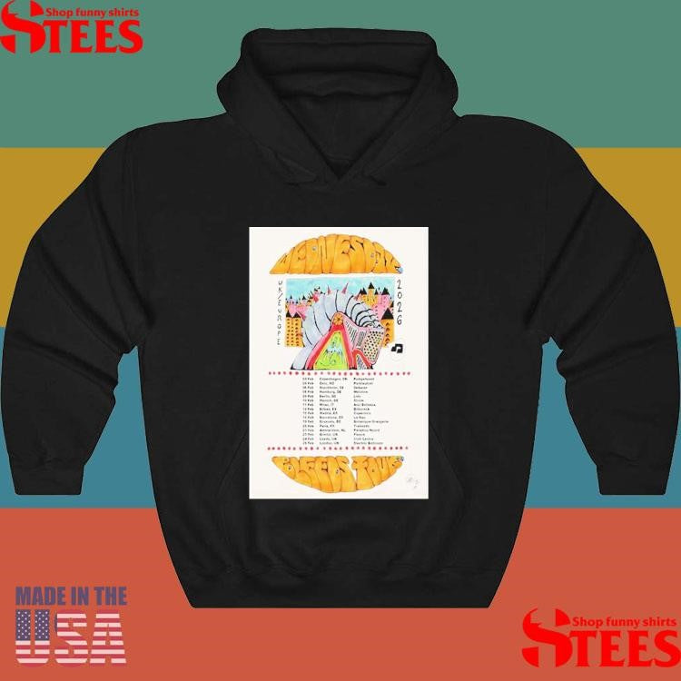 Wednesday Uk & Europe 2026 Tour T-shirt