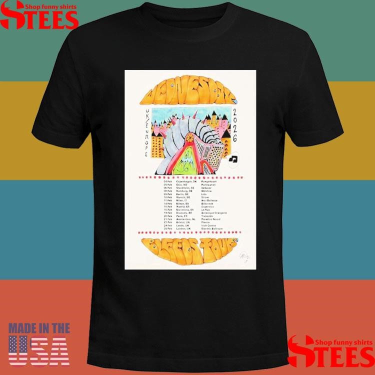 Wednesday Uk & Europe 2026 Tour T-shirt