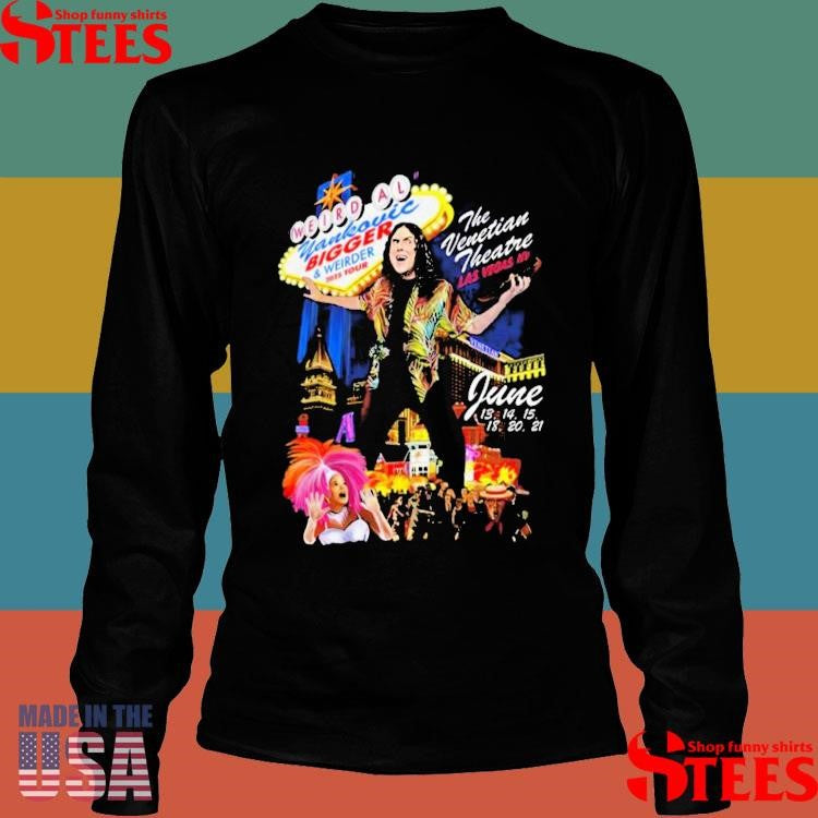 Weird Al Yankovic The Venetian Theatre Las Vegas Nv 2025 T-shirt