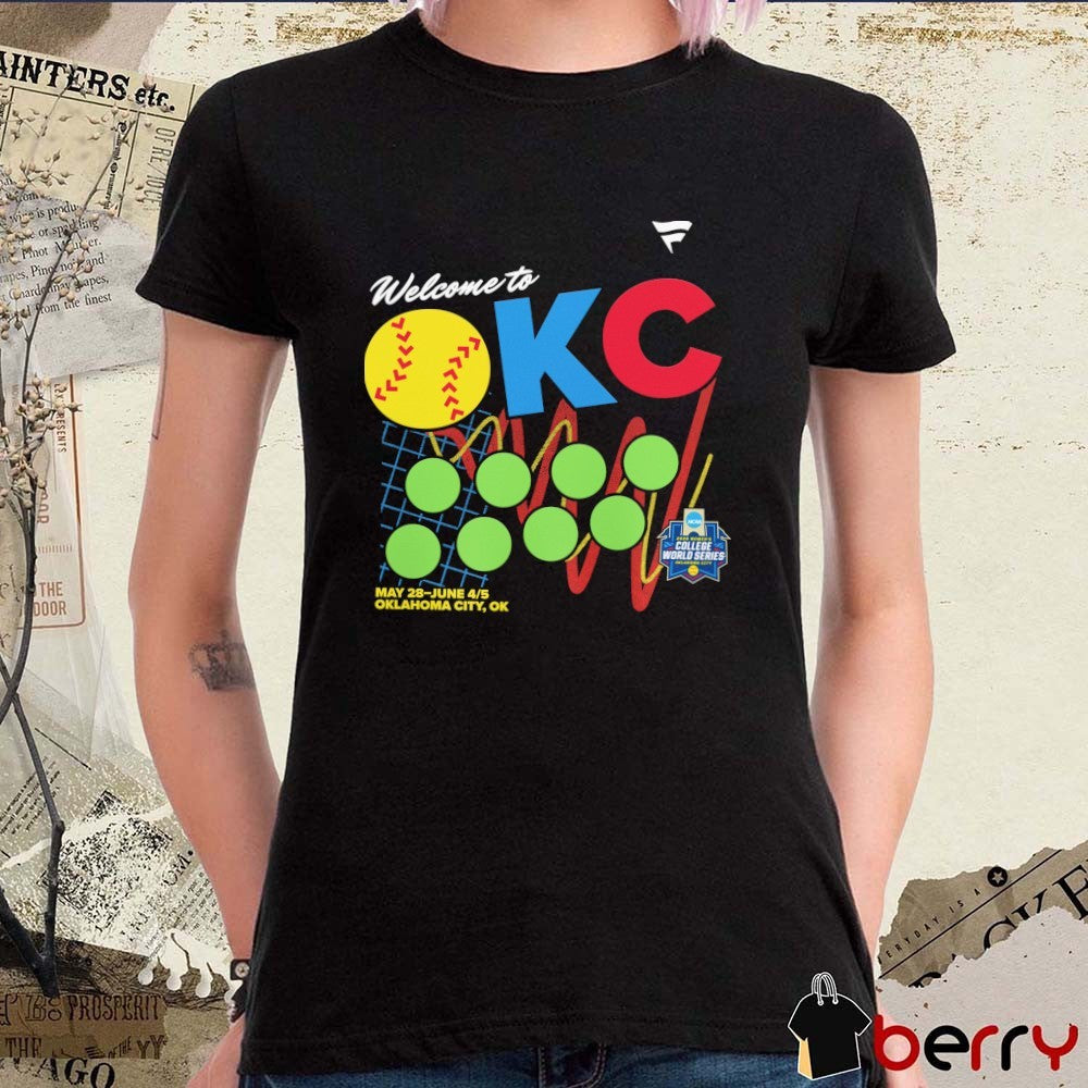Welcome To OKC 2026 NCAA Softball Women’s College World Series Strikeout Specialist May 28 – June 4 5 t-shirt