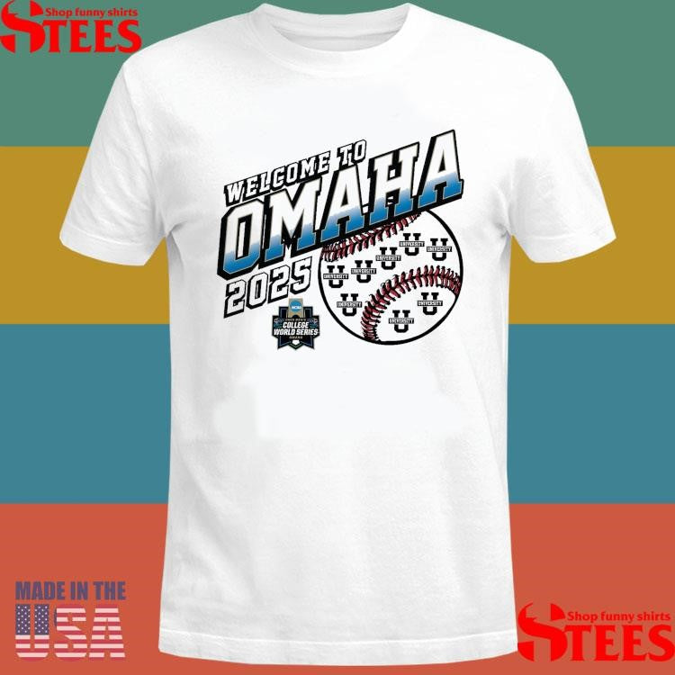 Welcome To Omaha 2025 Ncaa Baseball Men’s College World Series Bullpen Ace T-shirt