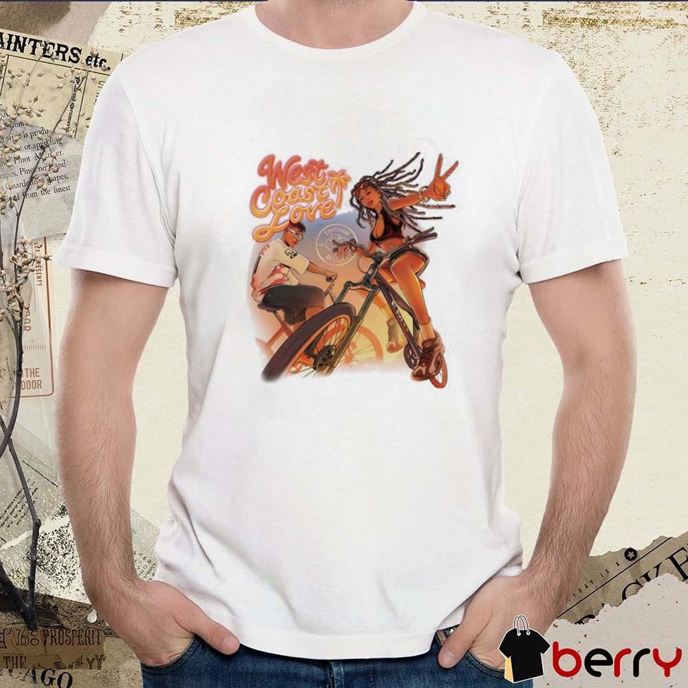 West Coast Love Exclusive 5 Year Anniversary New t-shirt