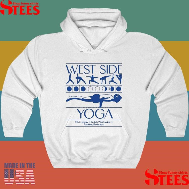 West Side Yoga 186 Carpenter St. & 425 West Fountain St. Providence, Rhode Island T-shirts