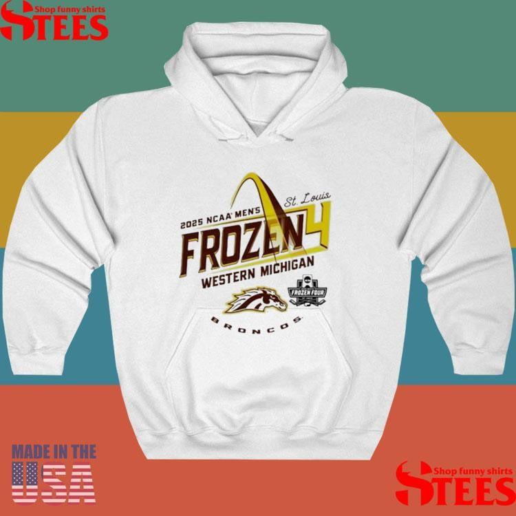 Western Michigan Broncos 2025 Frozen Four Shirts