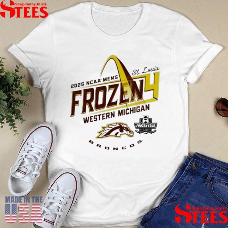 Western Michigan Broncos 2025 Frozen Four Shirts