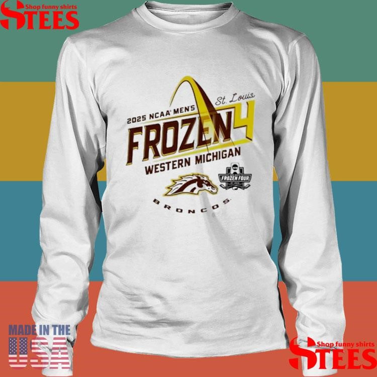 Western Michigan Broncos 2025 Frozen Four Shirts