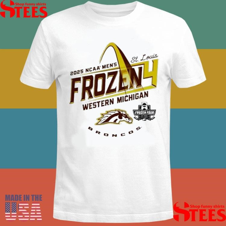 Western Michigan Broncos 2025 Frozen Four Shirts