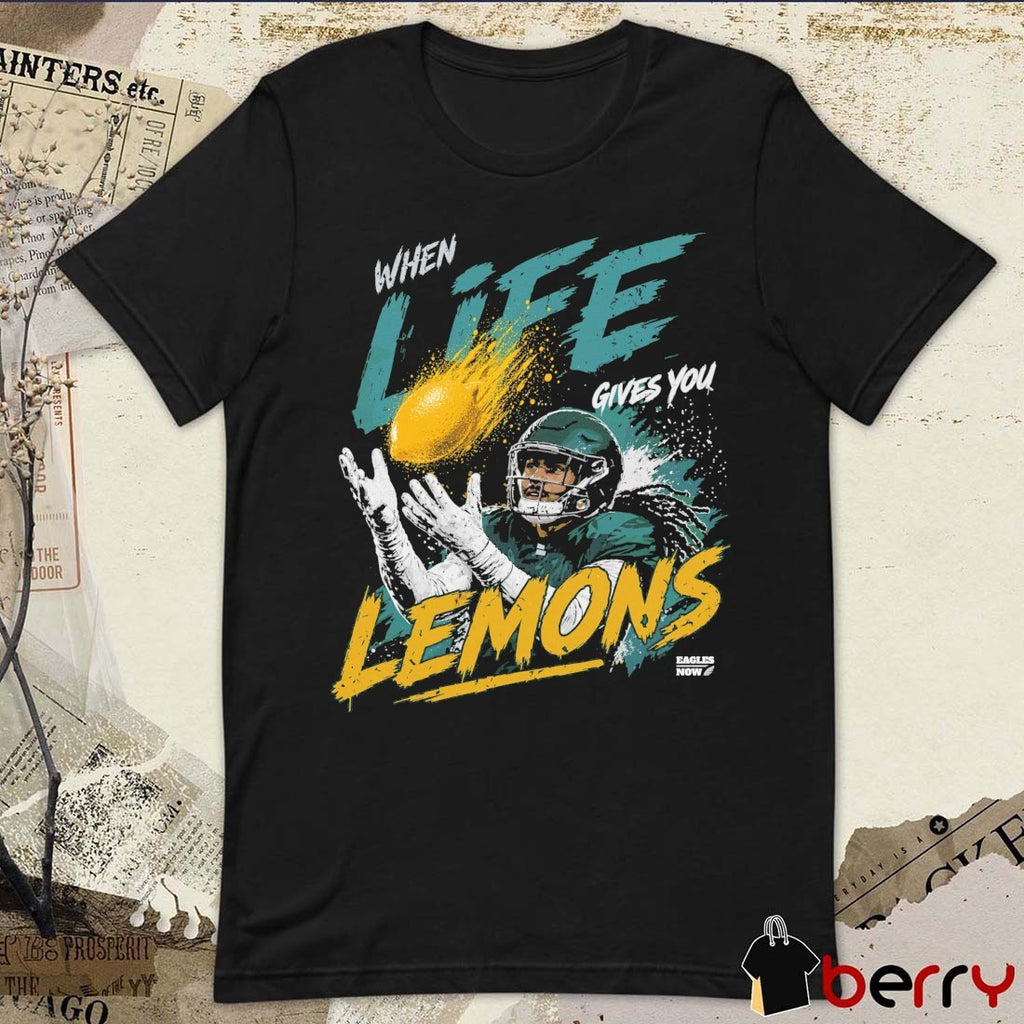 When Life Gives You Makai Lemon From Philadelphia Eagles Now t-shirt