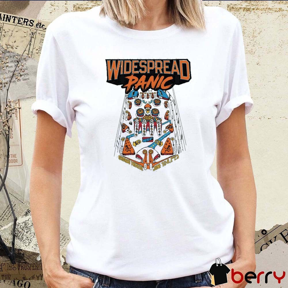 Widespread Panic Chicago Theatre Chicago IL On June 4 – 6 2025 Tour t-shirt