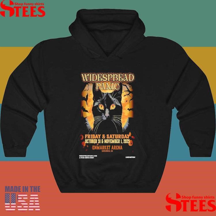 Widespread Panic Friday And Saturday October 31 And November 1 2025 Enmarket Arena In Savannah, Ga T-shirt