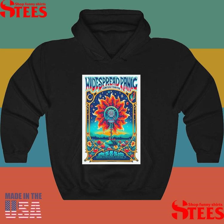 Widespread Panic Tour Apr 24-25-26 2025 Ascend Amphitheater Nashville, Tn Shirts