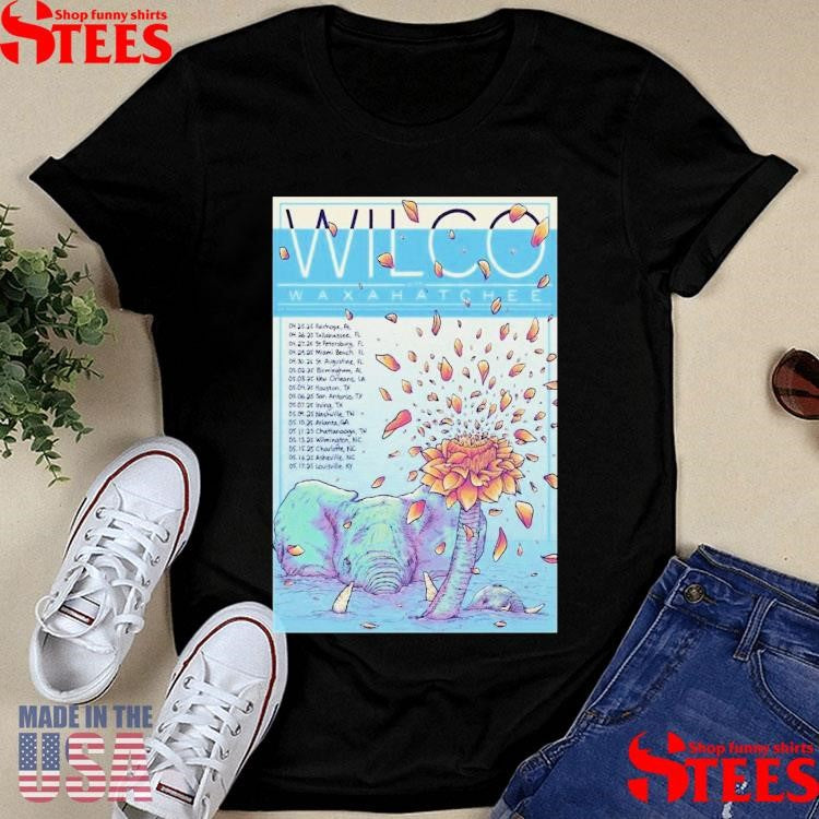 Wilco And Waxahatchee Spring Tour 2025 Poster Shirts