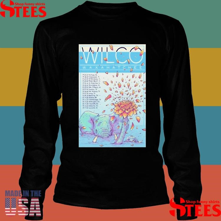 Wilco And Waxahatchee Spring Tour 2025 Poster Shirts