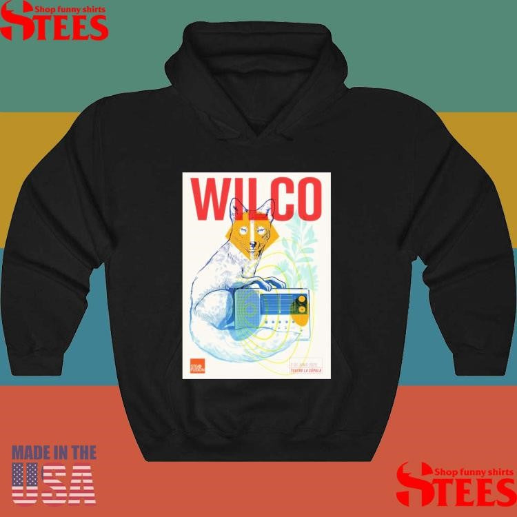 Wilco In Santiago Chile On Junio 2 2025 Teatro La Cupula Shirts