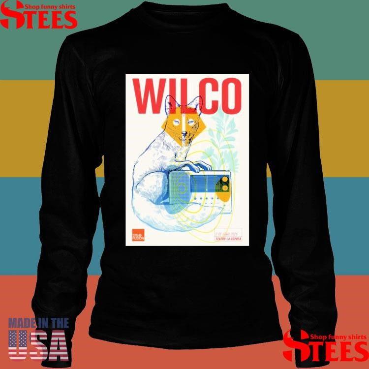 Wilco In Santiago Chile On Junio 2 2025 Teatro La Cupula Shirts