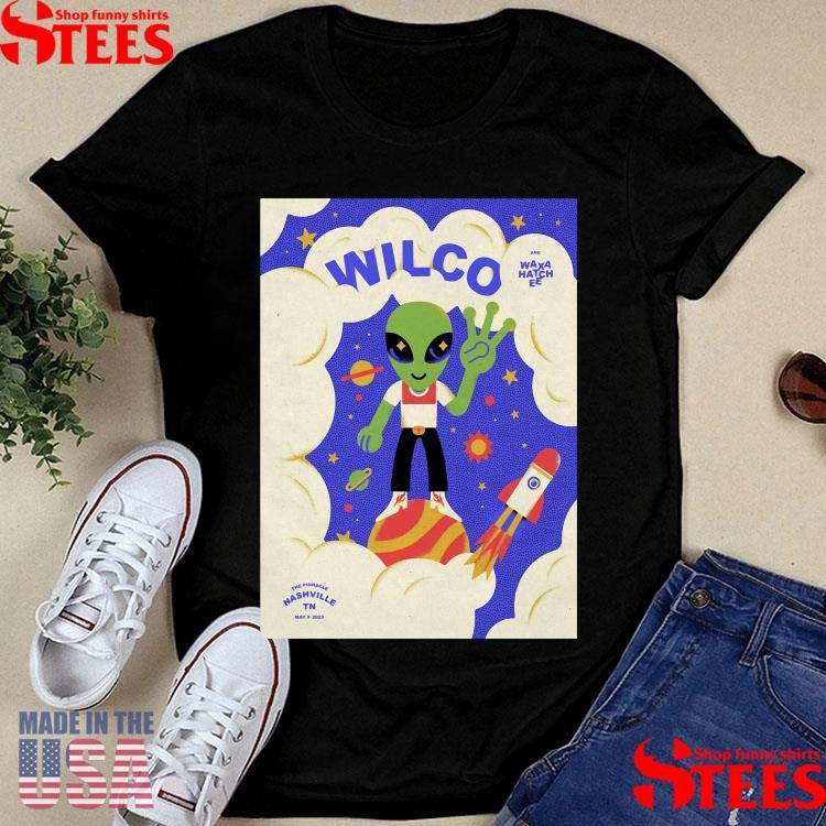 Wilco The Pinnacle Nashville, Tn May 9 2025 Concert Shirts