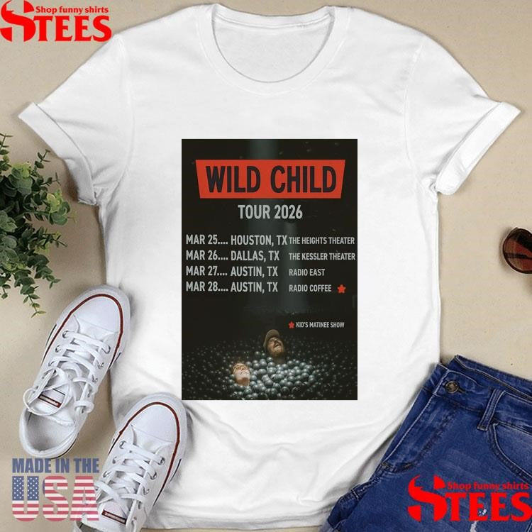 Wild Child Tour 2026 T-shirt