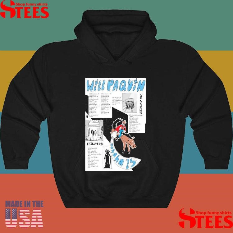 Will Paquin Eu Uk Tour 2025 T-shirt