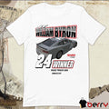 William Byron 24 Winner Race Track USA NASCAR Charlotte Xfinity Hendrick Motor Speedway 2025 Signature t-shirt