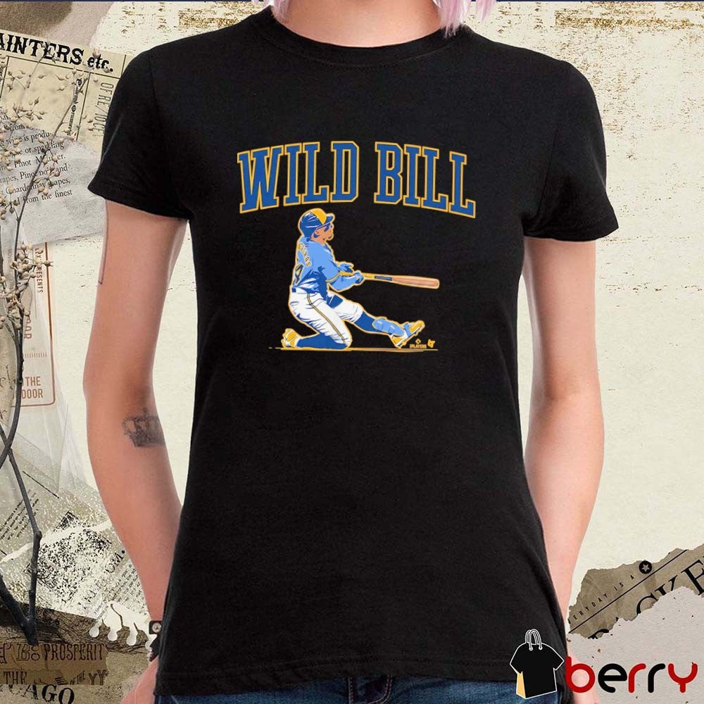 William Contreras Watch It Go Wild Bill Milwaukee Brewers MLB t-shirt