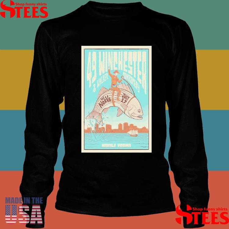 Winchester 17 July 2025 49 Tour Norfolk, Va Drive Fish T-shirt