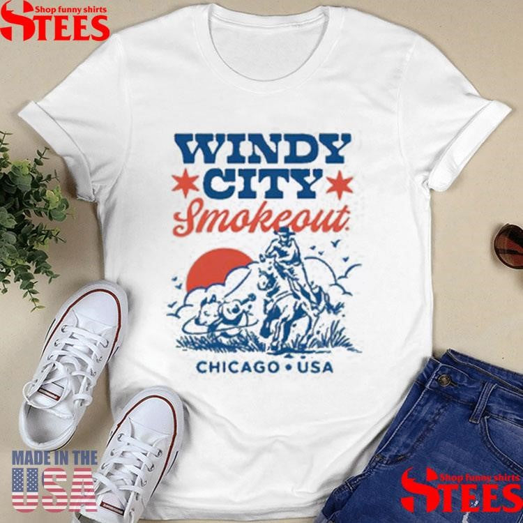 Windy City Smokeout Chicago Usa T-shirt