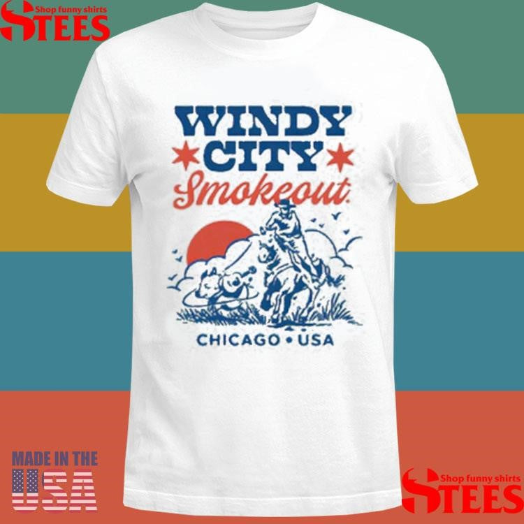 Windy City Smokeout Chicago Usa T-shirt