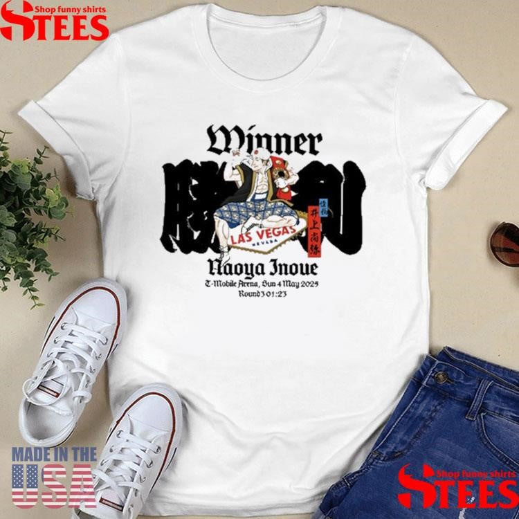 Winner Naoya Inoue Las Vegas Nevada 2025 Shirts