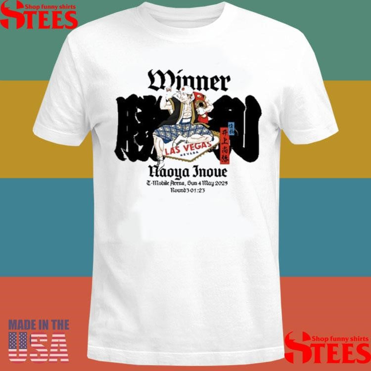 Winner Naoya Inoue Las Vegas Nevada 2025 Shirts