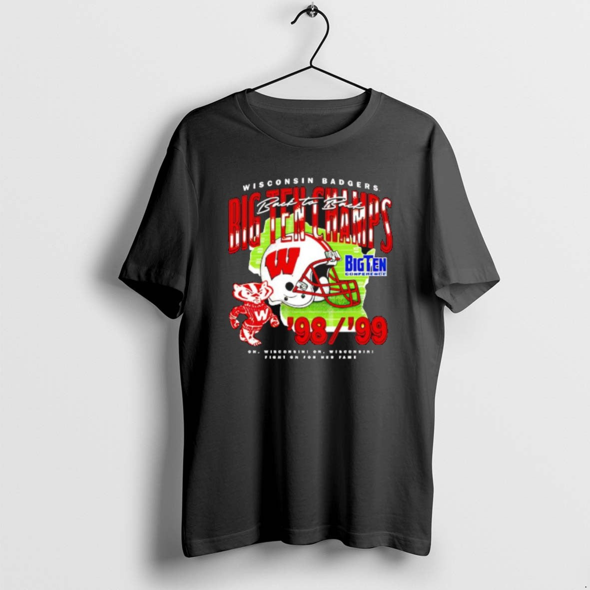 Official Wisconsin Badgers Back To Back Big Ten Champions T-Shirts, Hoodie, Sweatshirt | CiraTrend.com