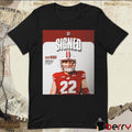 Wisconsin Badgers Signed Mason Reiger Hoffman Estates IL Outside Linebacker Signature Poster t-shirt