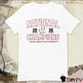 Wisconsin Badgers Women’s Hockey 2026 NCAA Women’s Ice Hockey Championship National Champions t-shirt