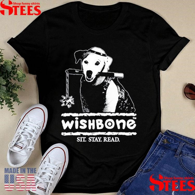 Wishbone Sit Stay Read T-shirt