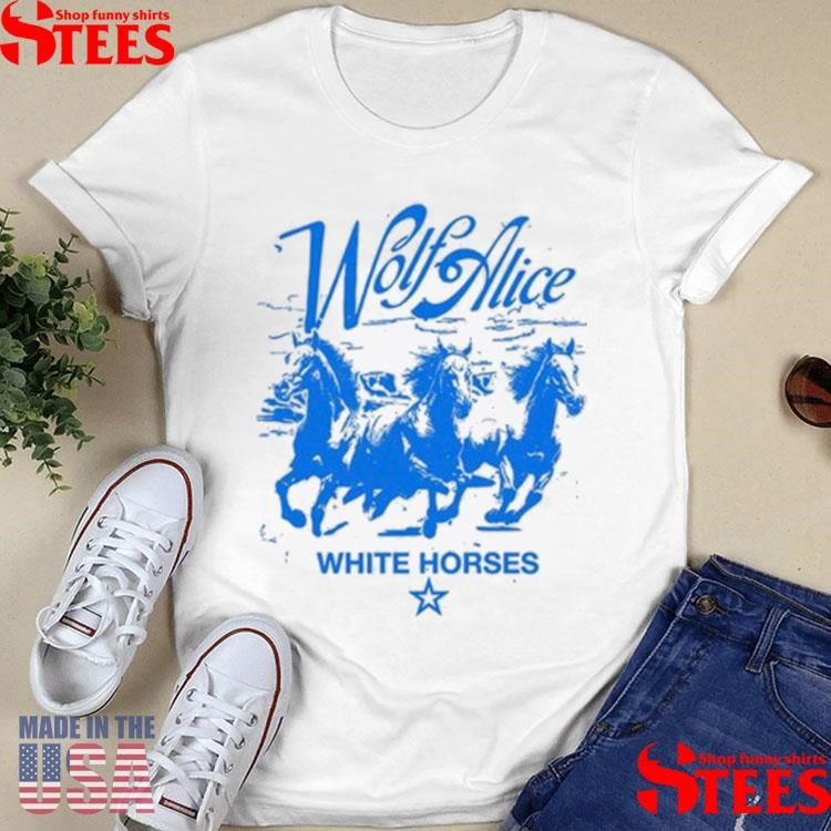 Wolf Alice White Horses T-shirt