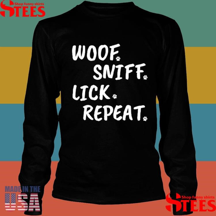 Wolf Sniff Lick Repeat Shirts