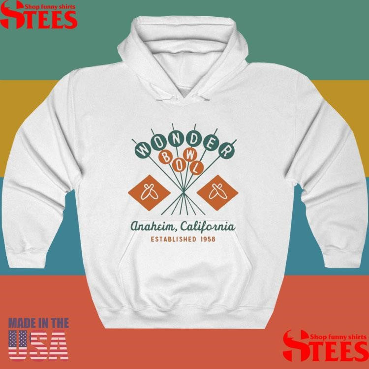 Wonder Bowl Anaheim California Established 1958 Shirts