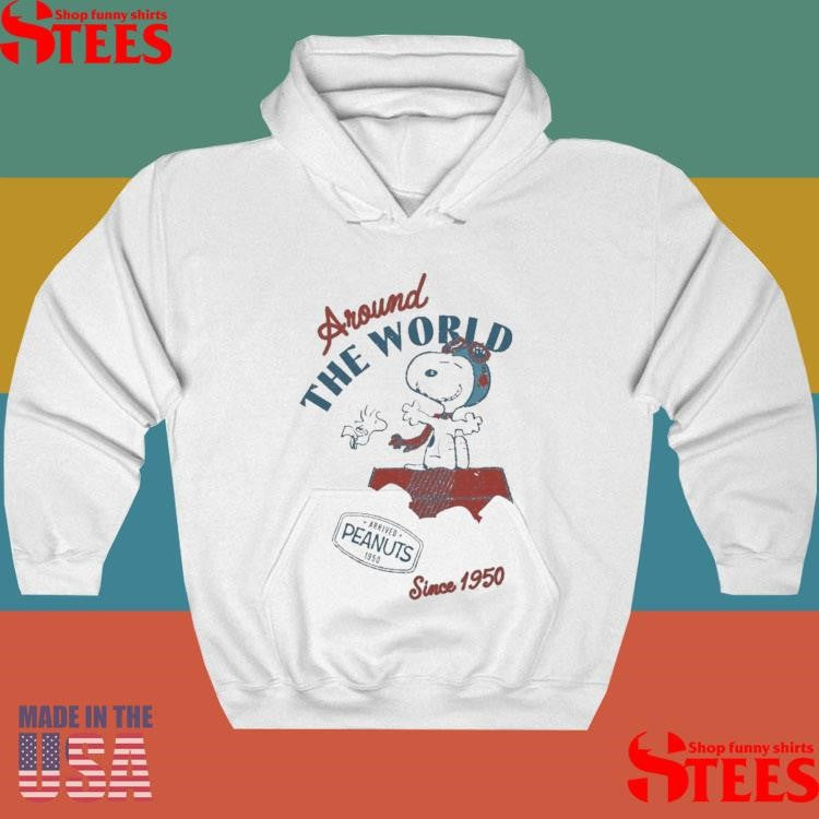 Woodstock The Peanuts Around The World Since 1950 T-shirt