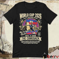 World Cup 2026 Haiti Soccer Pride The Comeback 1974-2026 t-shirt