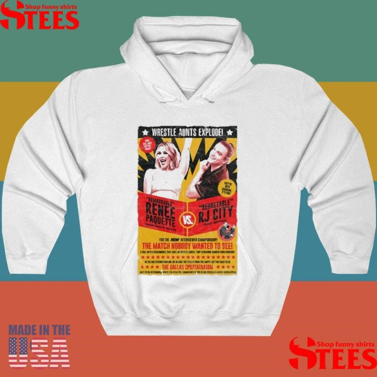 Wrestle Aunts Explode Comfort Colors Soft Heavyweight Shirts