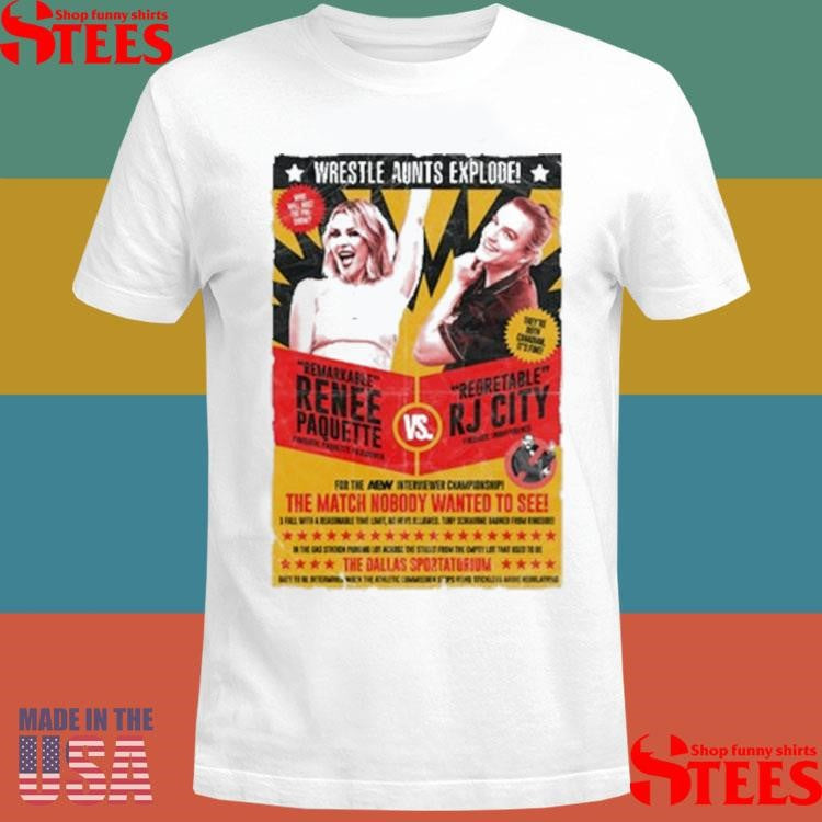 Wrestle Aunts Explode Comfort Colors Soft Heavyweight Shirts