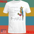 Wrinkles Only Go Where Smiles Have Been Jimmy Buffett T-shirt