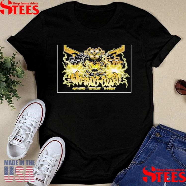 Wu Tang Clan Td Garden Boston Ma Jul 11 2025 T-shirt