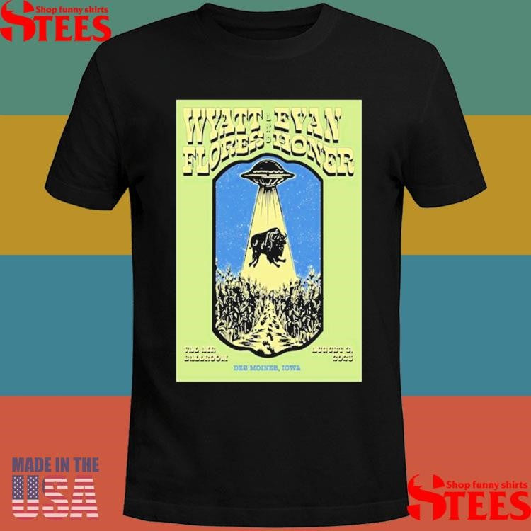 Wyatt Flores And Evan Honer Val Air Ballroom Des Moines Ia Aug 3 2025 T-shirt