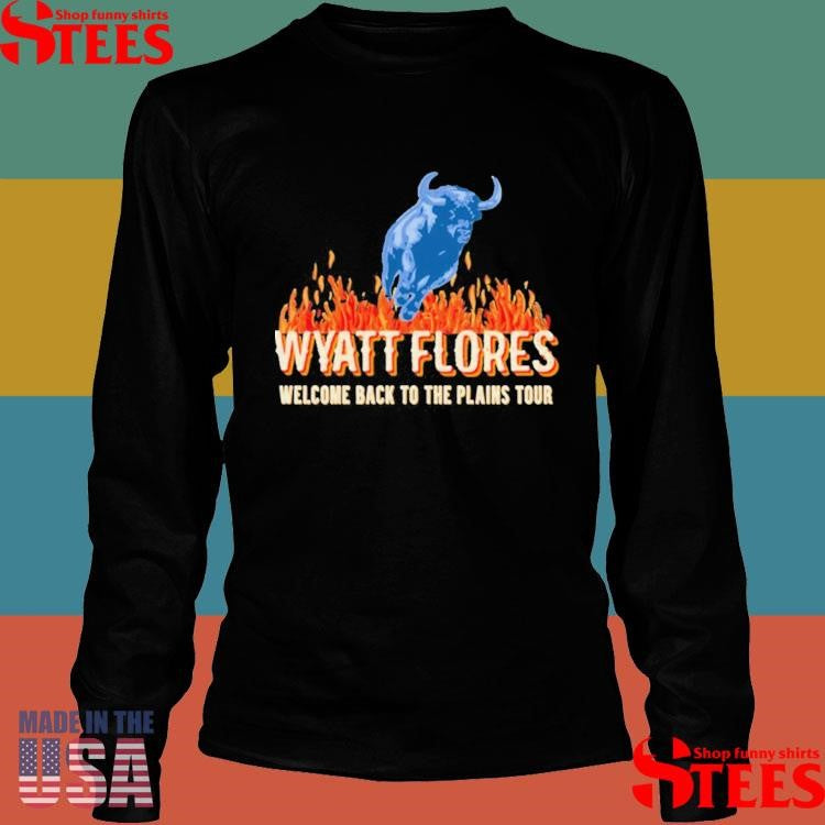 Wyatt Flores Welcome Back To The Plains Tour 2025 Shirts