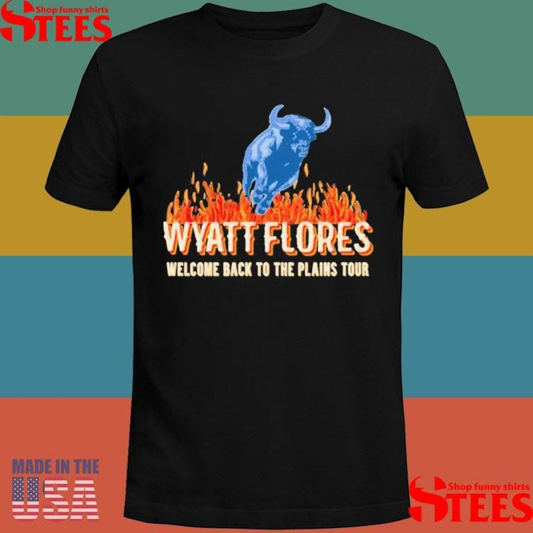 Wyatt Flores Welcome Back To The Plains Tour 2025 Shirts