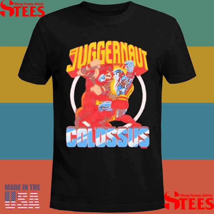 X-men Juggernaut Vs Colossus T-shirt