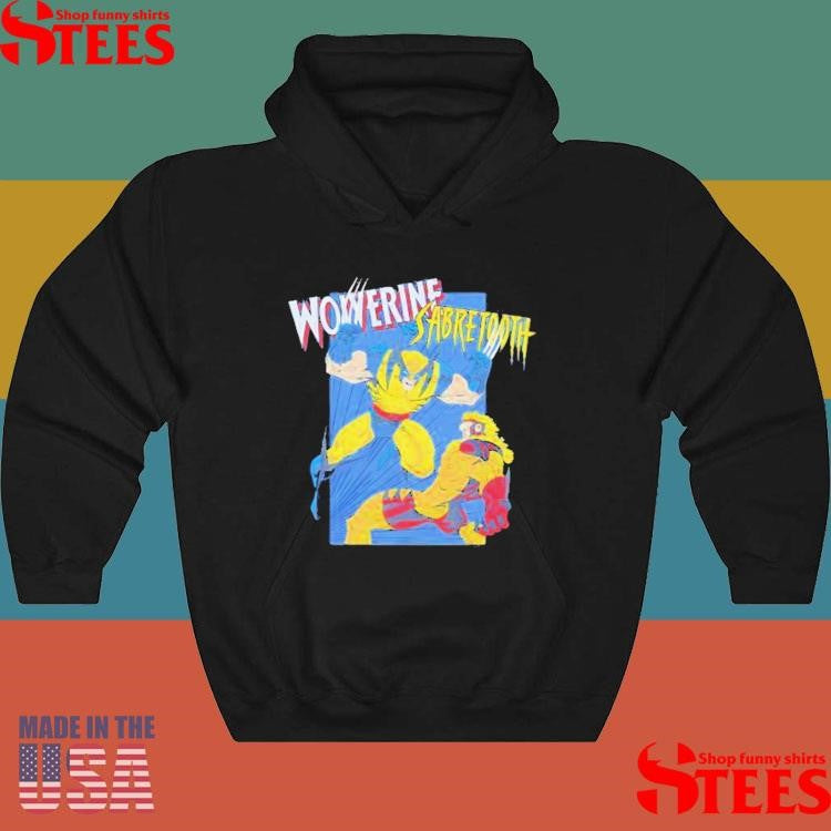 X-men Wolverine Vs Sabretooth T-shirt
