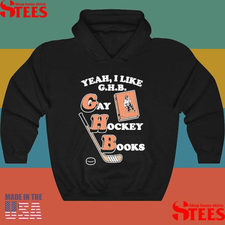 Yeah I Like Ghb Gay Hockey Books T-shirt